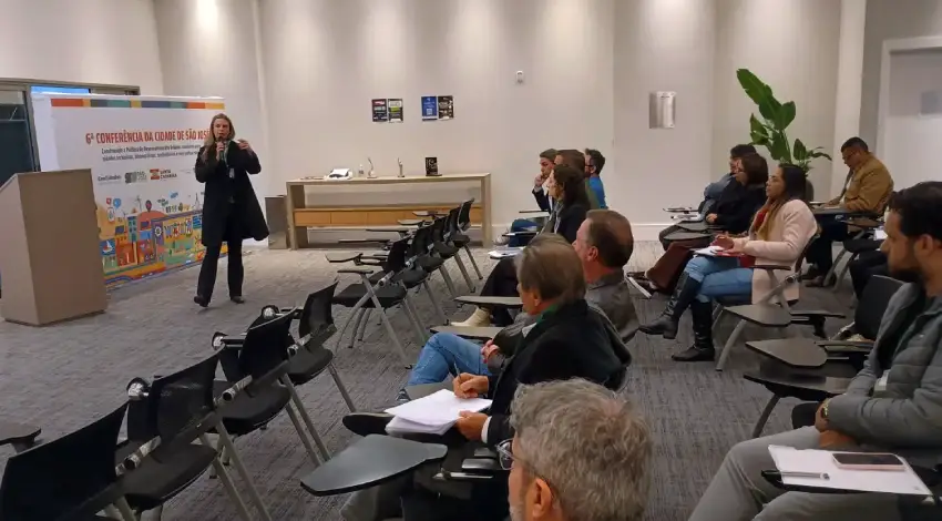 Conferência discute futuro urbano sustentável em São José Conferência discute futuro urbano sustentável em São José