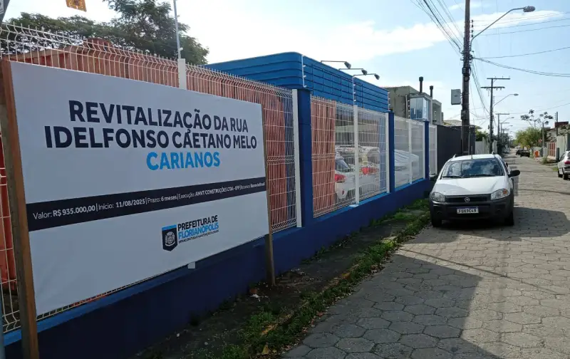 Interrupções previstas em vias do Carianos para revitalização Interrupções previstas em vias do Carianos para revitalização