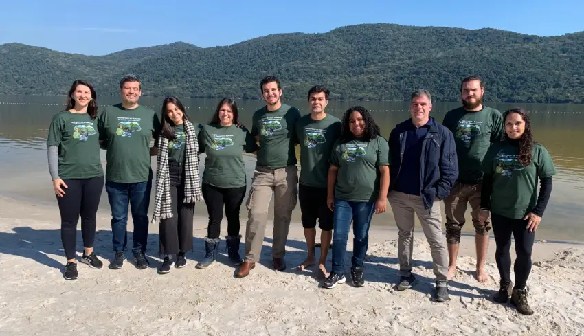 Projeto leva educação ambiental e ciência cidadã à Lagoa do Peri Projeto leva educação ambiental e ciência cidadã à Lagoa do Peri