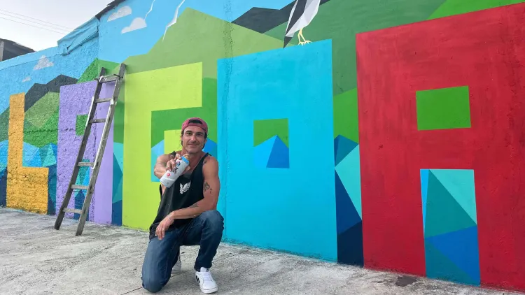 Caminho do Mar transforma o binário da Lagoa em galeria urbana