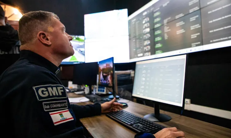 Florianópolis amplia videomonitoramento com inteligência artificial Florianópolis amplia videomonitoramento com inteligência artificial