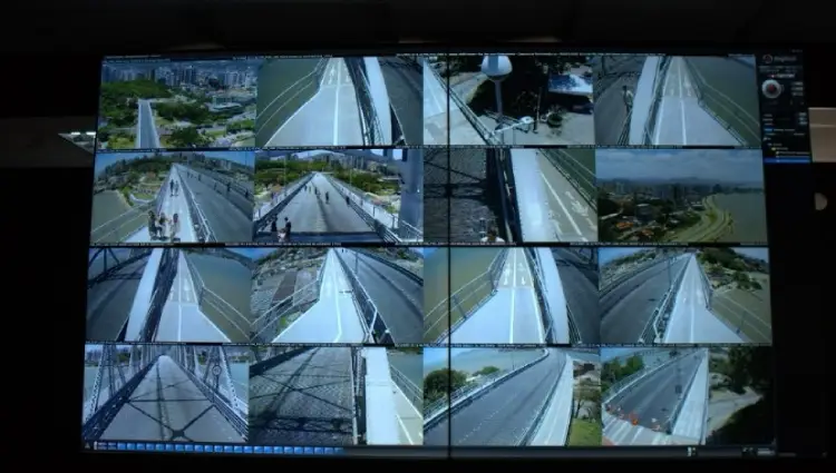 Tecnologia reforça segurança na histórica Ponte Hercílio Luz