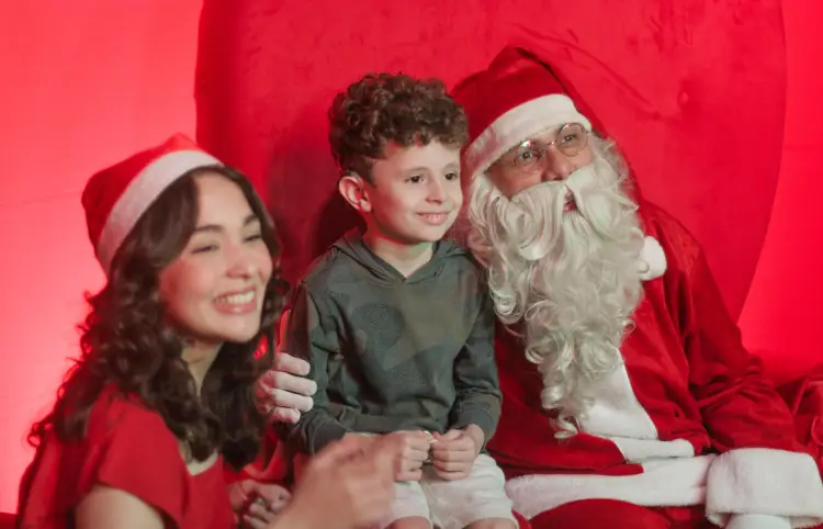 Atendimento de Papai Noel Surdo em LIBRAS acontece sábado Atendimento de Papai Noel Surdo em LIBRAS acontece sábado