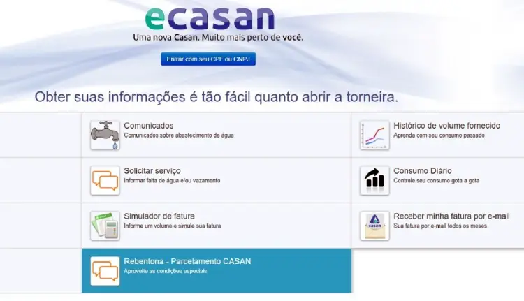 Renegociação de dívidas da Casan: prazo até fevereiro Renegociação de dívidas da Casan: prazo até fevereiro