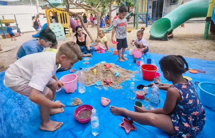 NEIM Professora Alessandra Abdalia destaca acolhimento e inserção no início do ano letivo, fortalecendo vínculos entre crianças, famílias e equipe pedagógica em Florianópolis.