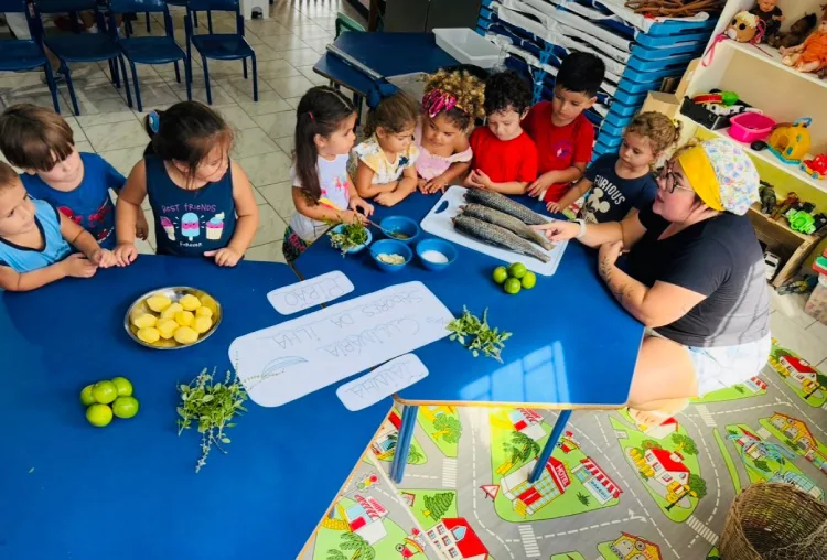 Pedagogia, crianças e tainhas em Florianópolis Pedagogia, crianças e tainhas em Florianópolis