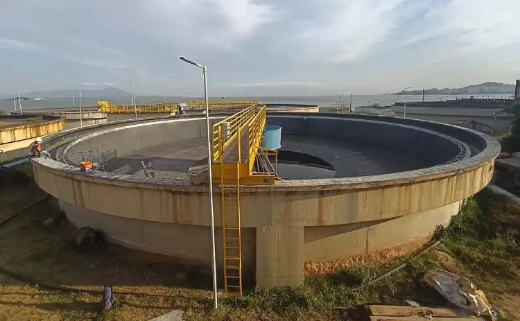 CASAN recupera estruturas da ETE Insular em Florianópolis CASAN recupera estruturas da ETE Insular em Florianópolis
