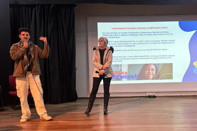 Formação continuada em São José aprofunda transição entre Educação Infantil e Ensino Fundamental com foco no acolhimento das crianças. Formação continuada em São José aprofunda transição entre Educação Infantil e Ensino Fundamental com foco no acolhimento das crianças.