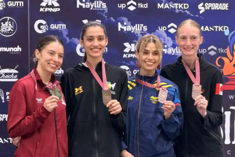 Camilly Gosch se torna a segunda melhor atleta de taekwondo do mundo após resultados expressivos em competições internacionais. Camilly Gosch se torna a segunda melhor atleta de taekwondo do mundo após resultados expressivos em competições internacionais.