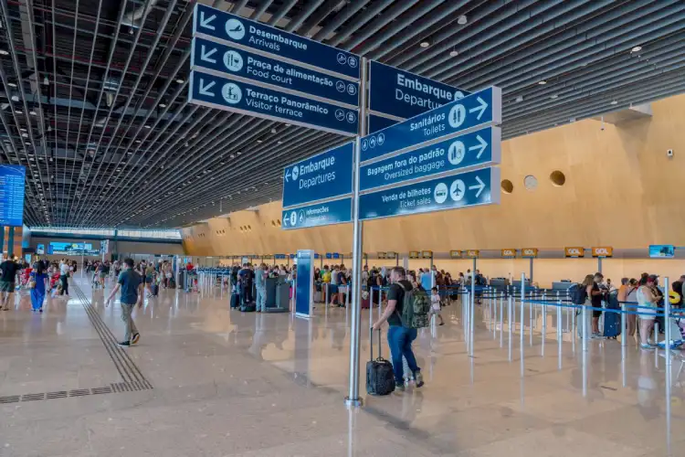 O Aeroporto de Florianópolis foi eleito o melhor da América do Sul pelo World Travel Awards e agora disputa o título mundial. O Aeroporto de Florianópolis foi eleito o melhor da América do Sul pelo World Travel Awards e agora disputa o título mundial.