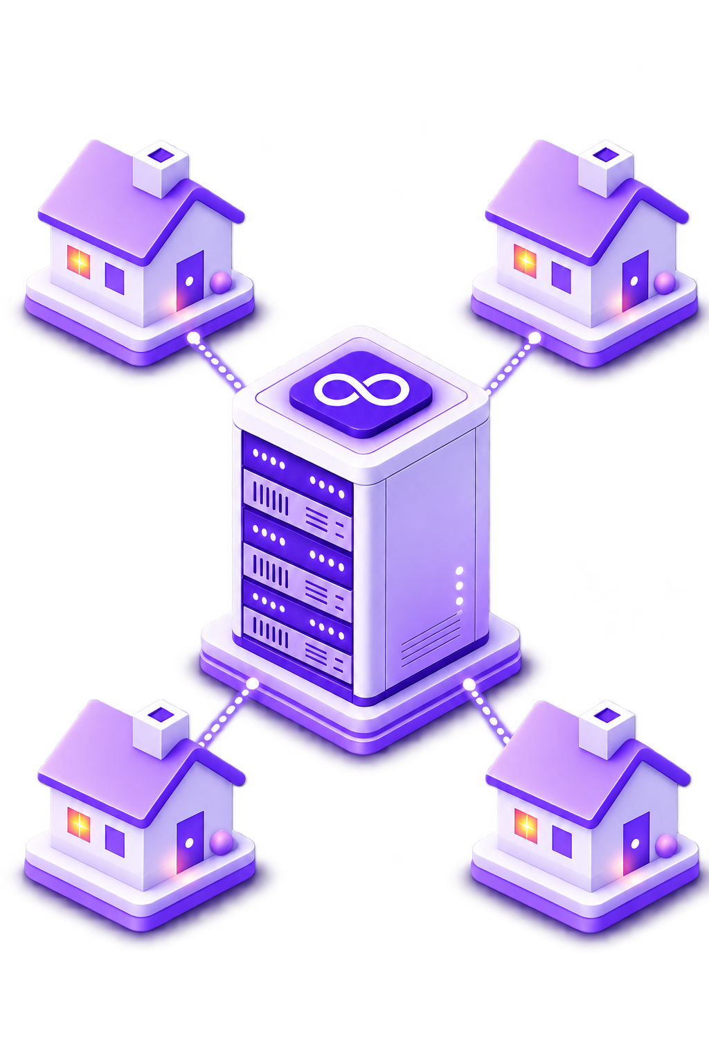 Residential proxy network