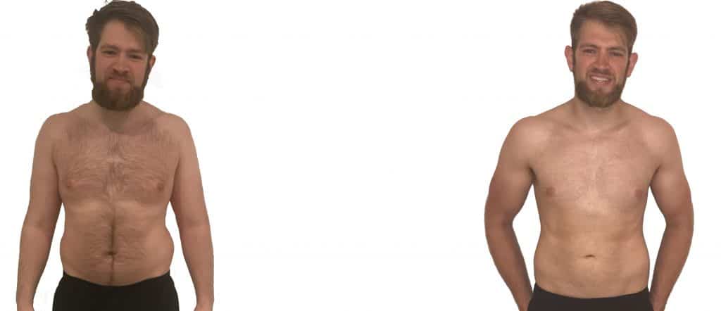 george weight loss and body transformation