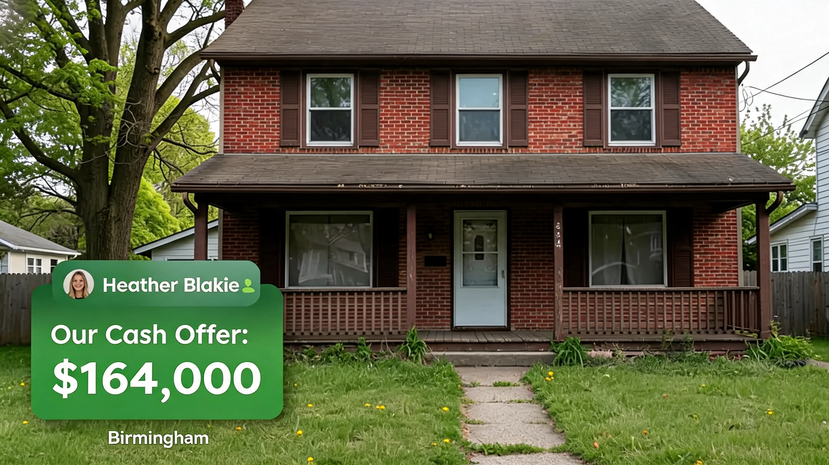 Birmingham Alabama housing market data, median home value $221,000, average 52 days on market