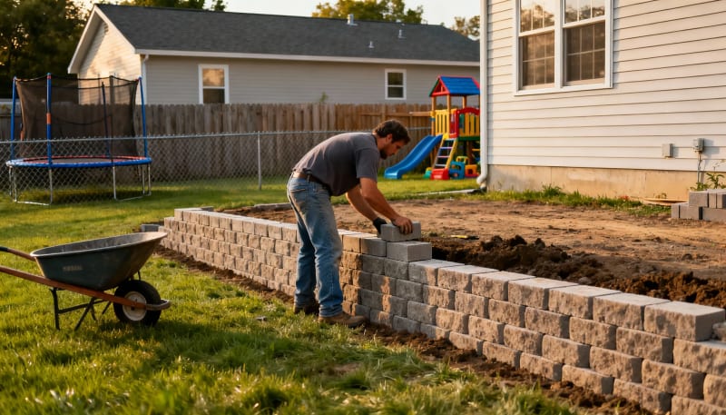 Hardscaping service