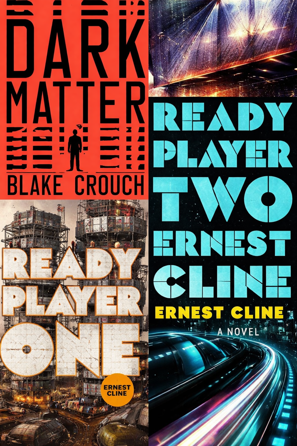 Dark Matter and Ready Player One & Two Books