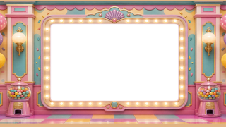 Pastel Carnival Meeting Room Set