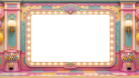 Pastel Carnival Meeting Room Set