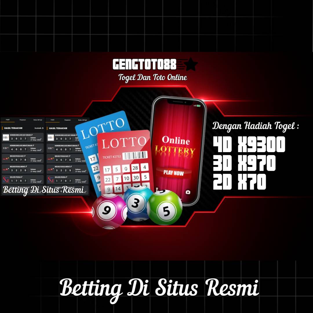 Gengtoto88: Bandar Togel Online Android & iOS Login Anti Ribet, Tarik Dana Instan 24 Jam
Gengtoto88: Bandar Togel Online Android & iOS Login Anti Ribet, Tarik Dana Instan 24 Jam