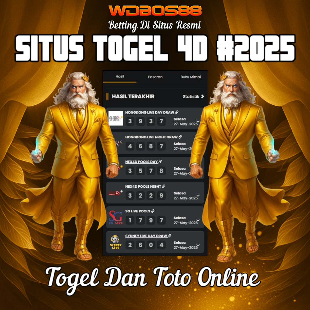 Wdbos88: No #1 Bandar Toto Macau 4D Dengan Link Slot Gacor Maxwin Terbaik 2025
Wdbos88: No #1 Bandar Toto Macau 4D Dengan Link Slot Gacor Maxwin Terbaik 2025