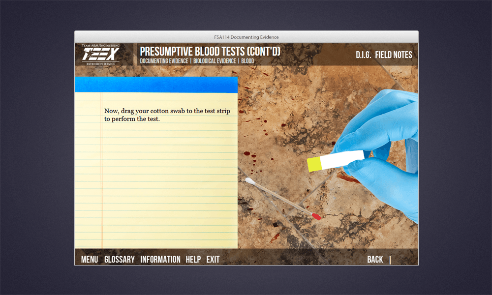 Blood Test simulation