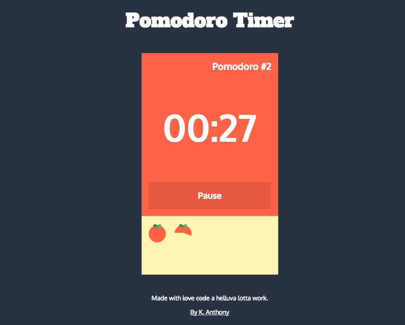 Final timer UI