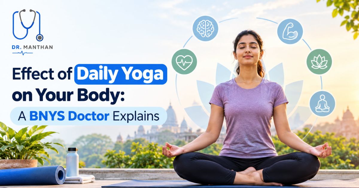 Sleep Test Scale Effect of Daily Yoga on Your Body: A BNYS Doctor Explains