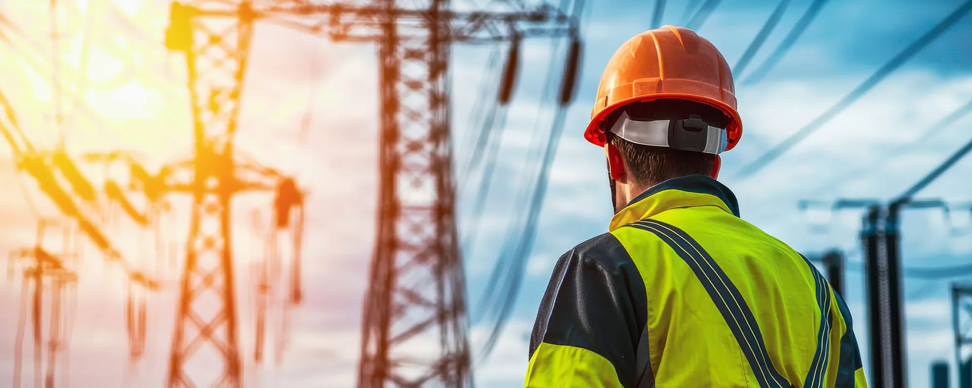 CUN Arbeiter am Umspannwerk