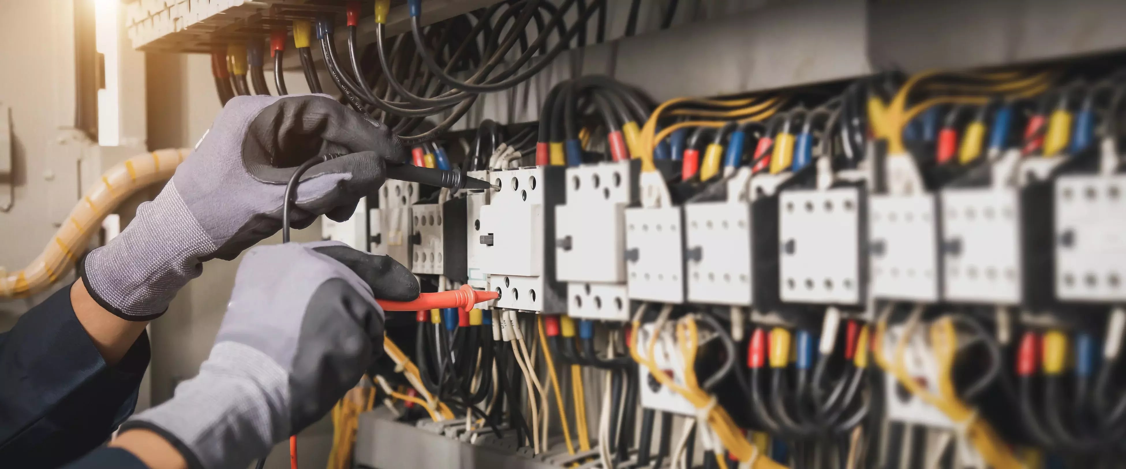 CUN Elektriker bei der Arbeit