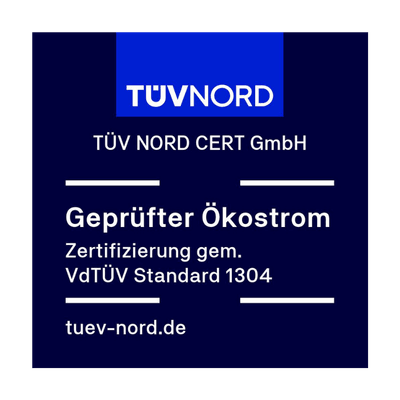TÜV NORD CERT Siegel gemäß VdTÜV Standard 1304.