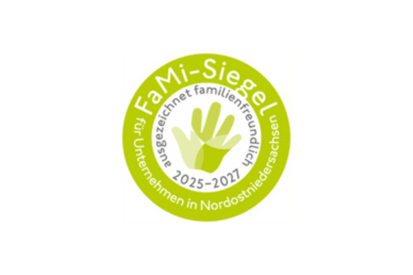 FaMi-Siegel: SVO als familienfreundliches Unternehmen in Niedersachsen ausgezeichnet, Zeitraum 2025 bis 2027