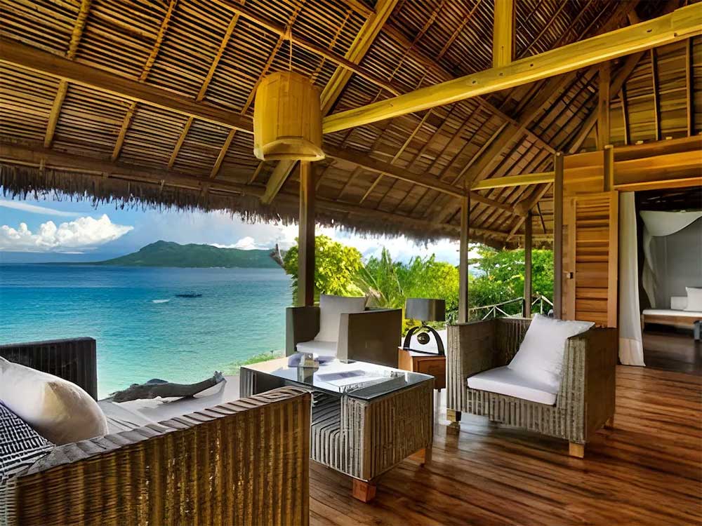 Tsara Komba Lodge, Nosy Komba, Madagascar – tropical retreat offering Madagascar specials with ocean views & pristine nature.