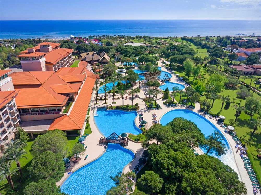 You'll enjoy restful rooms with a flat-screen TV, air conditioning, and a refrigerator, and you'll be able to remain connected throughout your stay since IC Hotels Green Palace provides visitors with free internet, making it ideal for a Turkey family package.