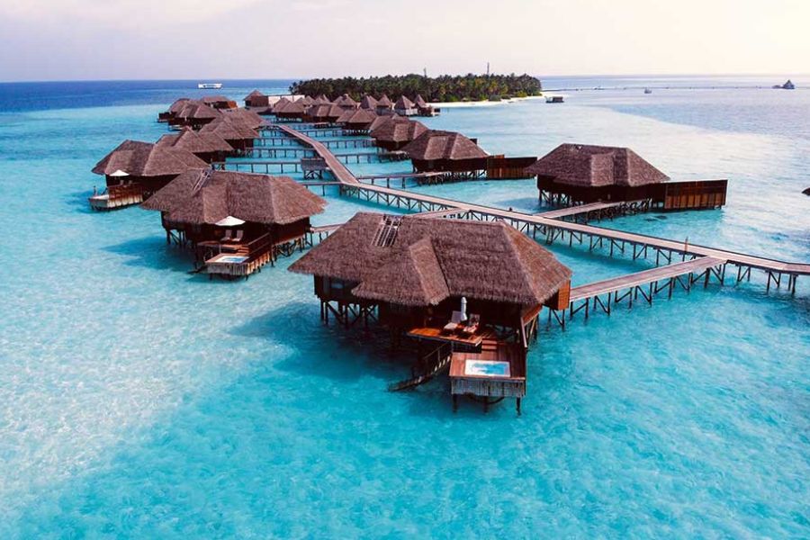 Sandbank infinity pools, treatments with ocean views, and Ayurvedic therapies — here's what to expect from Maldives resort spas, with Quintrip.