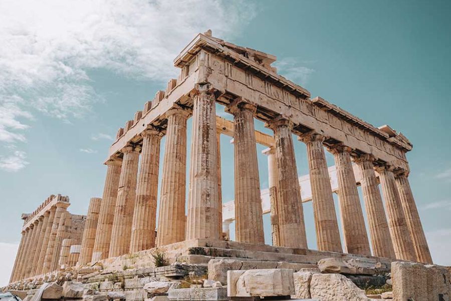 Columns of the Parthenon, Acropolis of Athens