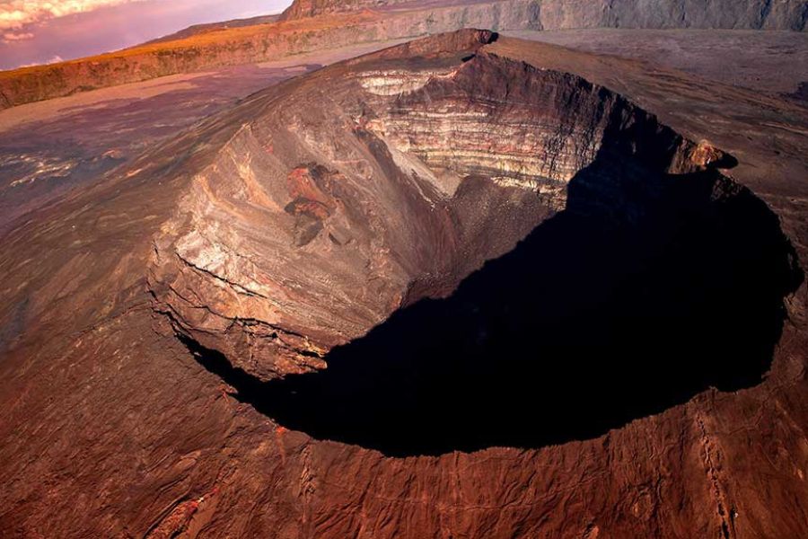 Piton de la Fournaise volcano, Réunion Island