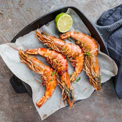 Grilled Prawns