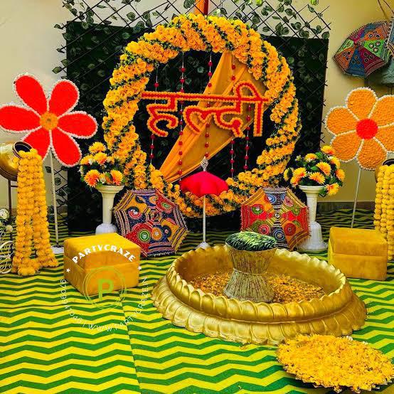 Haldi Ceremony Decor