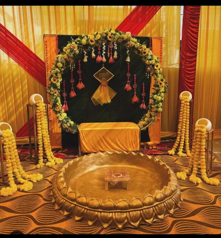 Haldi Ceremony Decor