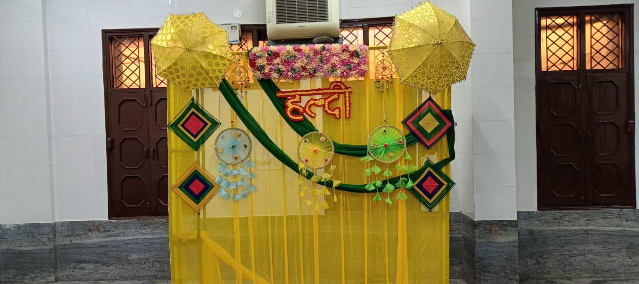 Haldi Ceremony Decor