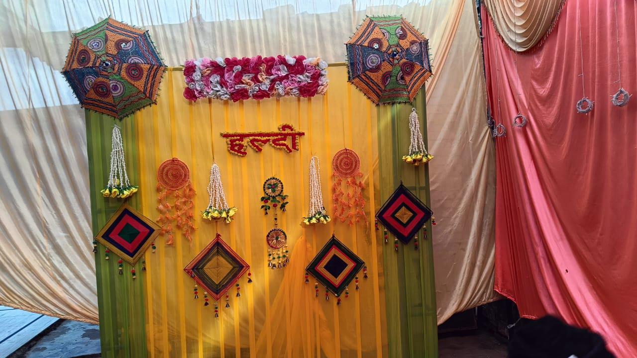 Haldi Ceremony Decor