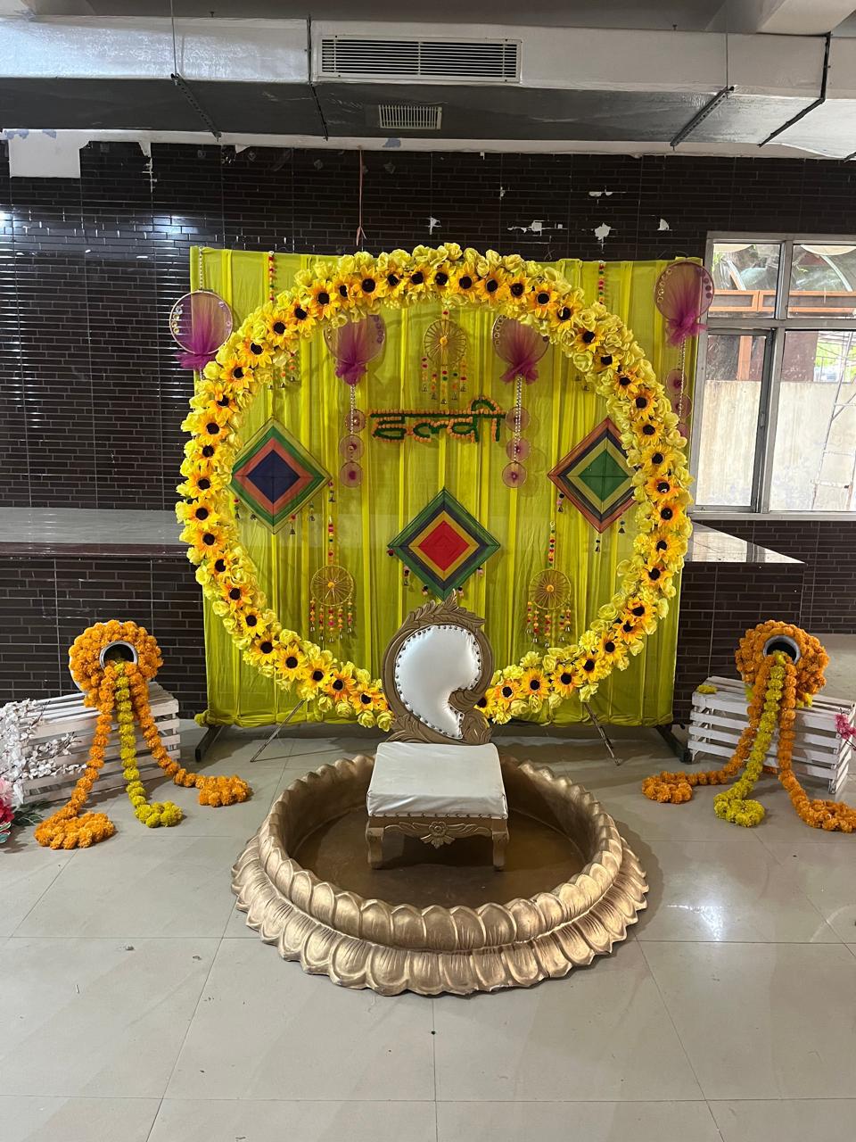 Haldi Ceremony Decor