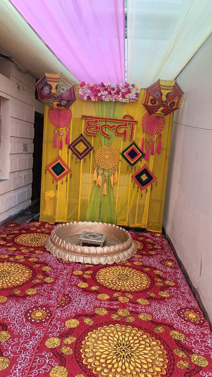 Haldi Ceremony Decor
