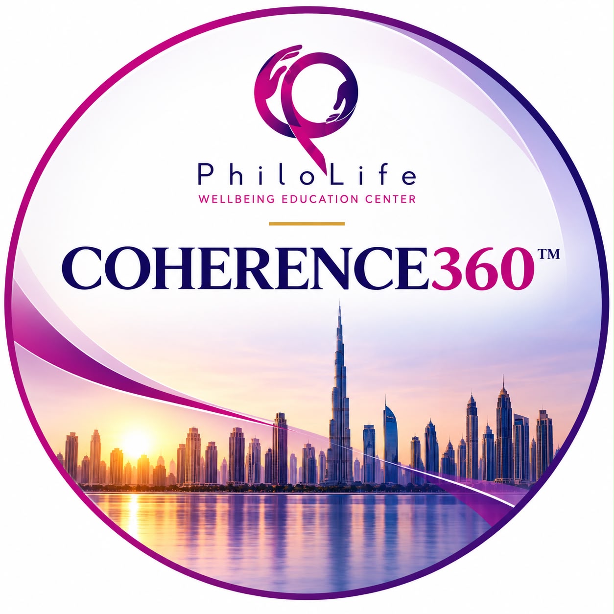 Coherence 360™ - corporate wellbeing and performance program emblem