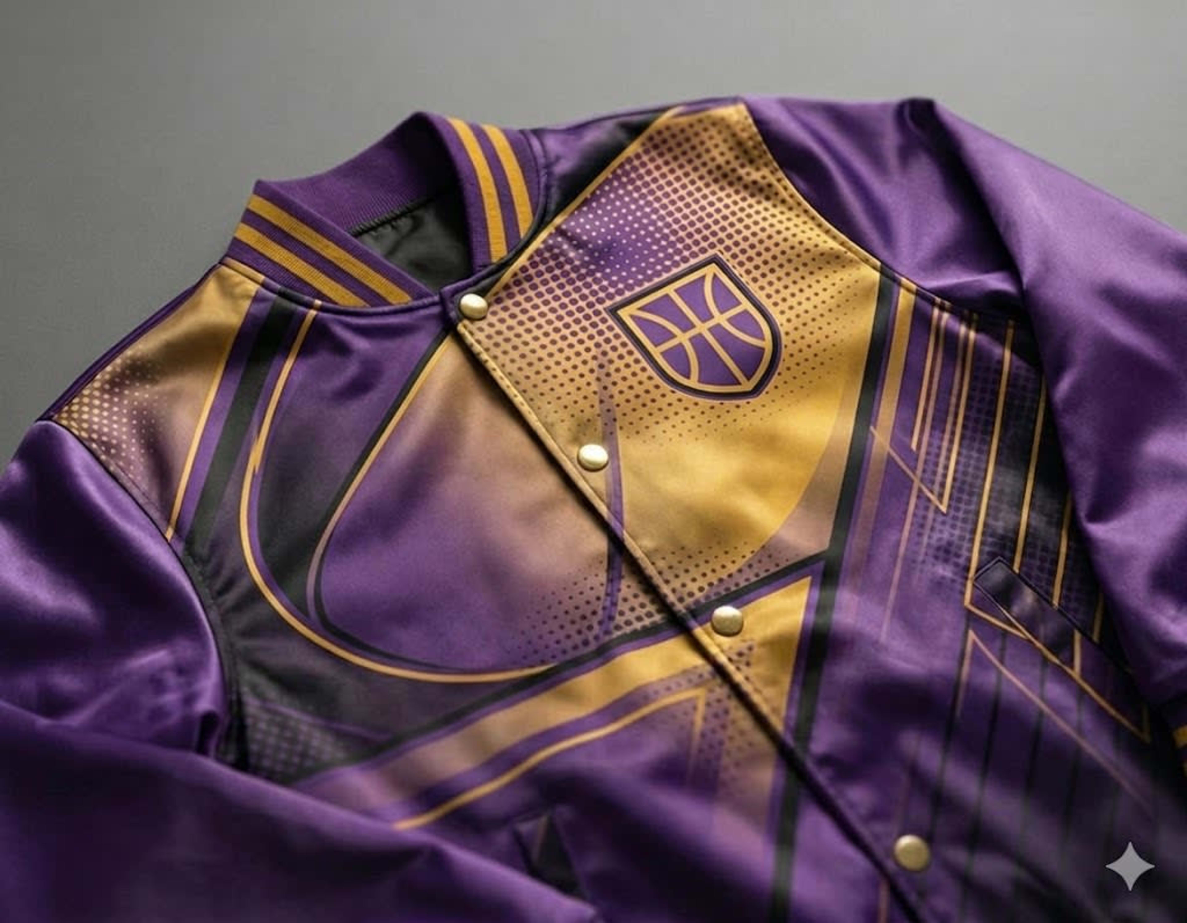 Full print sublimation satin jacket
