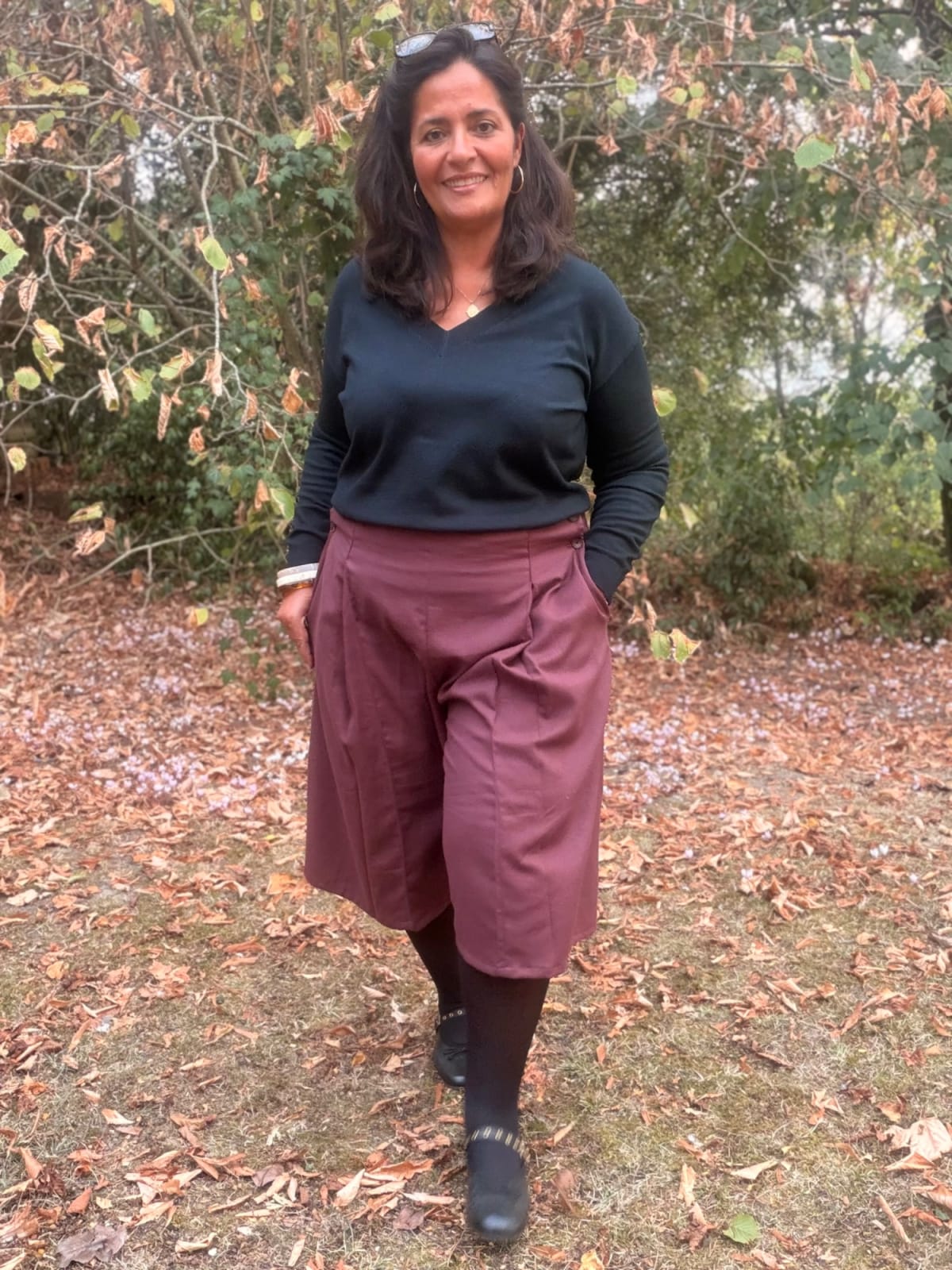 Pantalon Orionde (Olja) cousu par Karine Canton