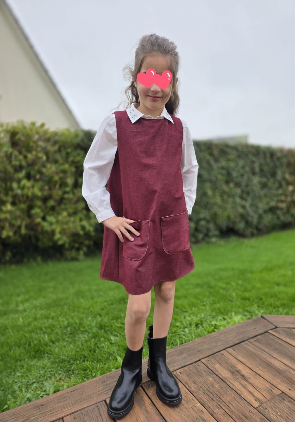 Robe Trapèze (Burda) cousu par Little Cocon