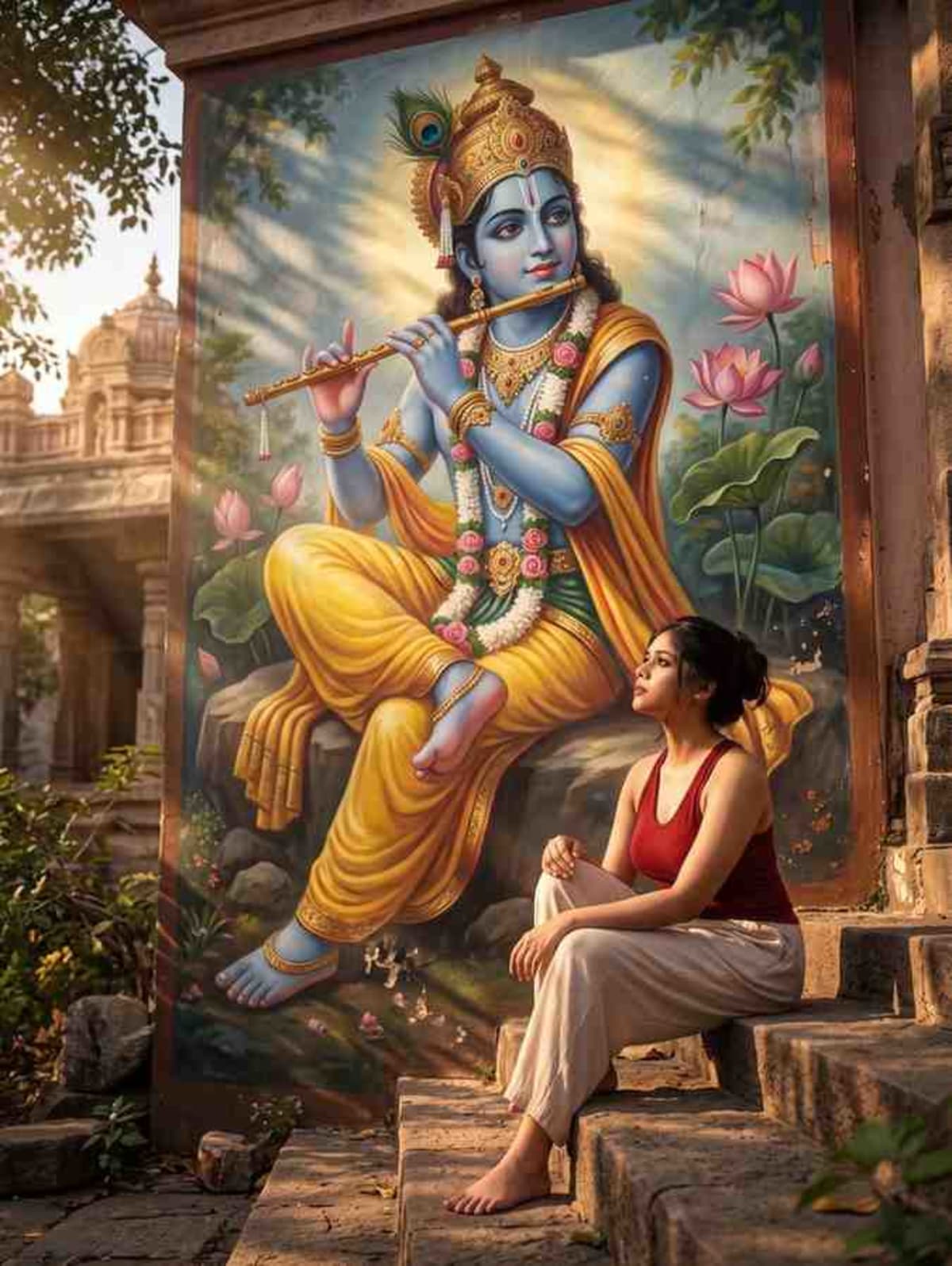 Traditional Indian Girl AI Prompts