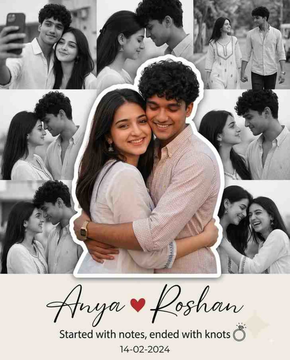 Couple Hug AI Image Prompts