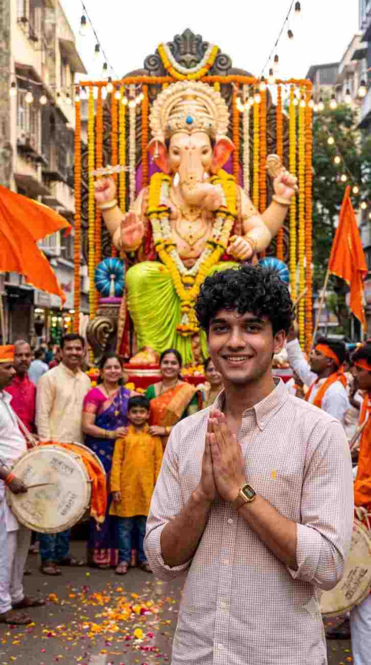 Traditional Namaste Darshann