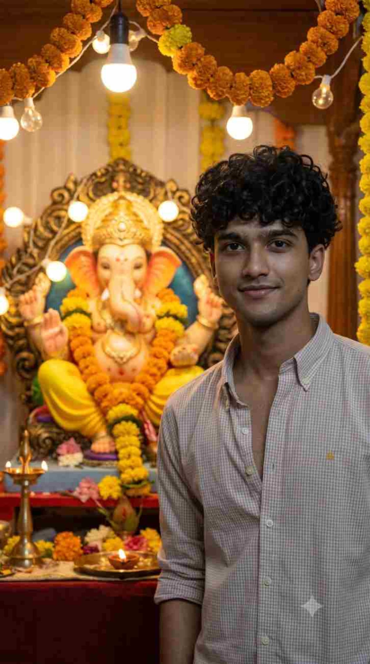 Traditional Namaste Darshan
